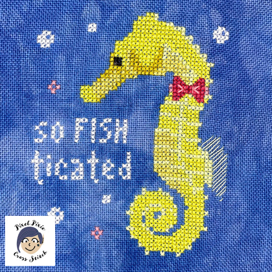 So-FISH-ticated PDF cross stitch pattern