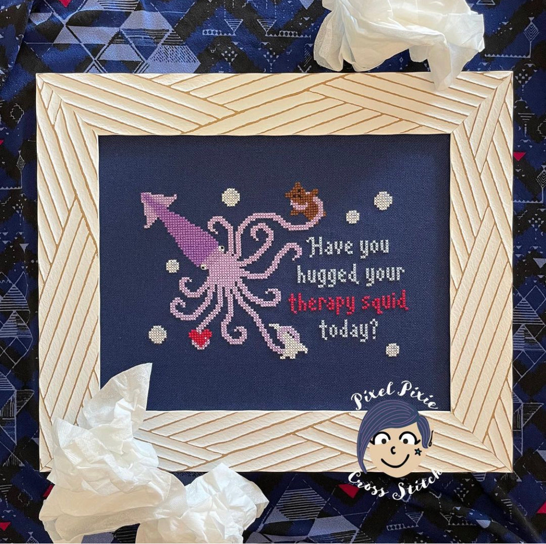 Hug Your Squid! digital pattern download